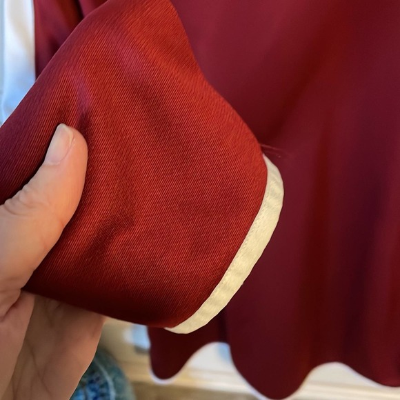 Under Armour mens XL Cranberry color block track zip light jacket - Picture 7 of 7